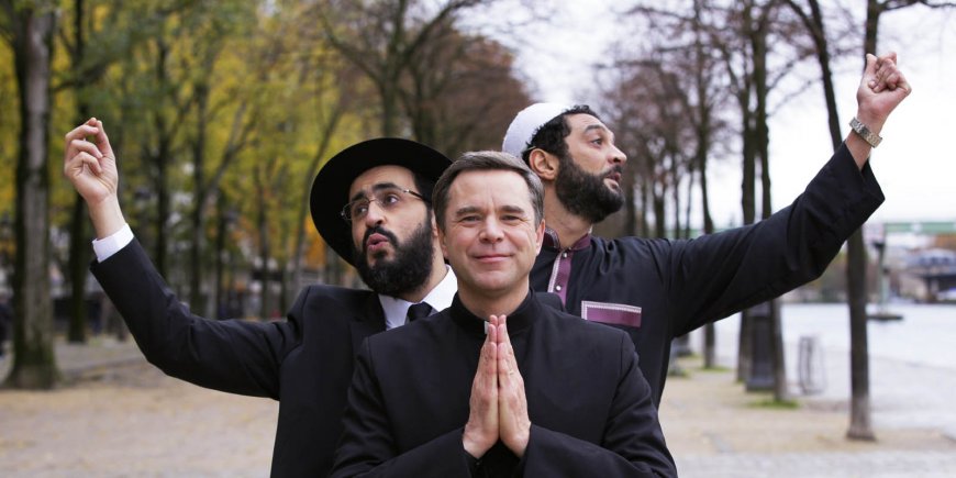 Guillaume De Tonquédec, Jonathan Cohen et Ramzy Bedia dans