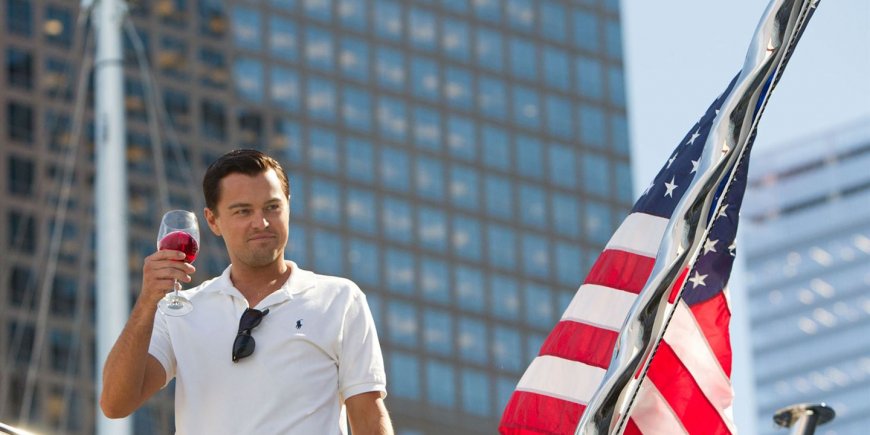 Leonardo DiCaprio dans Le Loup de Wall Street