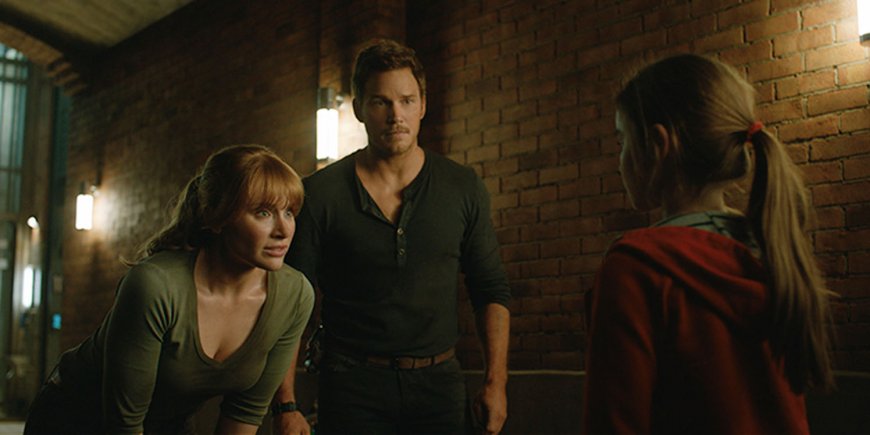 Bryce Dallas Howard et Chris Pratt dans
