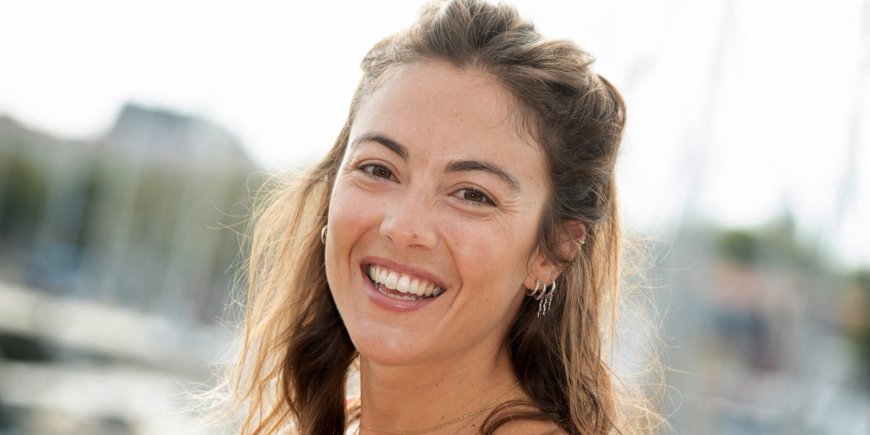 Constance Labbé pendant le photocall de