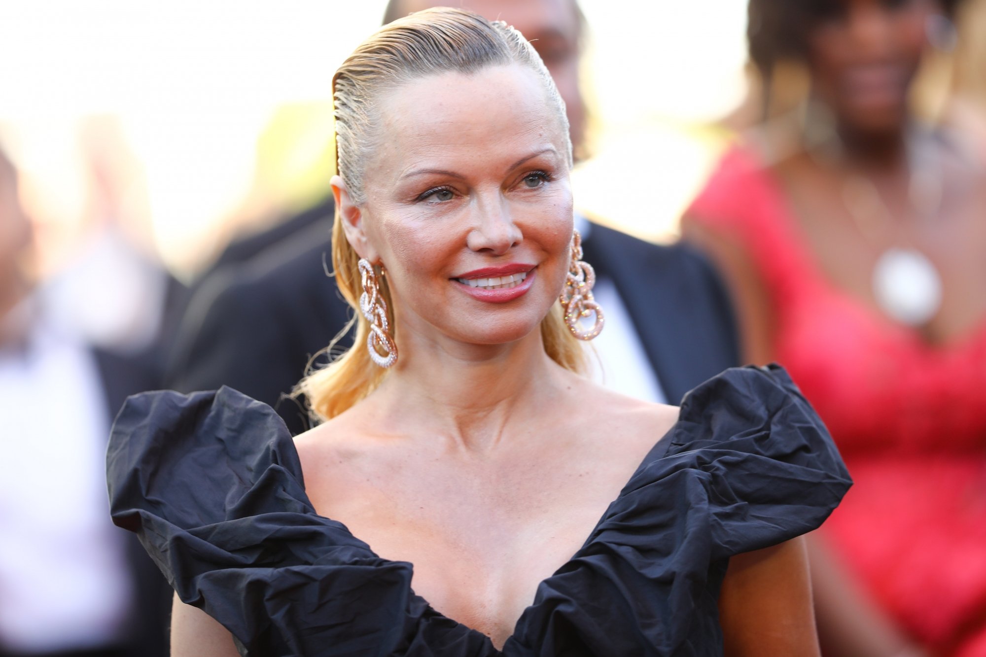 Pamela Anderson au Festival de Cannes, le 20 mai 2017.