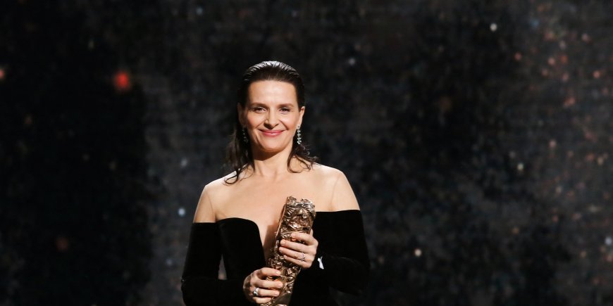 Juliette Binoche à la cérémonie des César à Paris, en mars 2018.