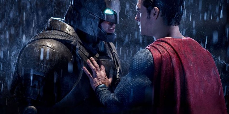 Ben Affleck et Henry Cavill dans Batman v Superman : L'aube de la Justice de Zack Snyder