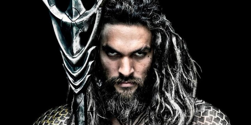 Jason Momoa dans la peau d'Aquaman.