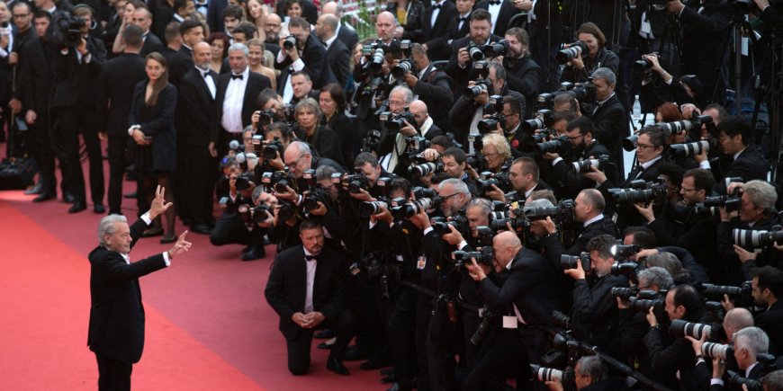 Alain Delon au 72e Festival de Cannes, le 9 mai 2019.