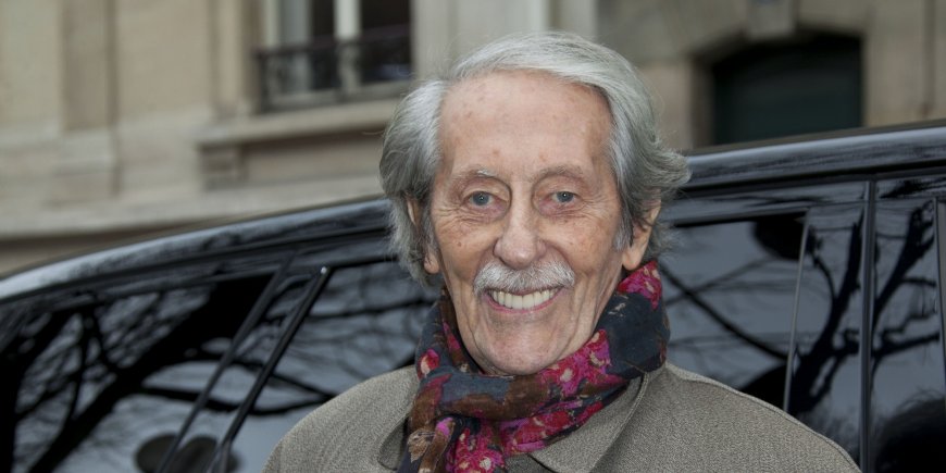 Jean Rochefort à la conférence de presse des Gucci Masters 2013 à Paris, le 18 novembre 2013.