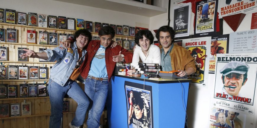 Anton Csaszar, Jeremy Lewin, Mickael Lumière et Yohan Manca dans