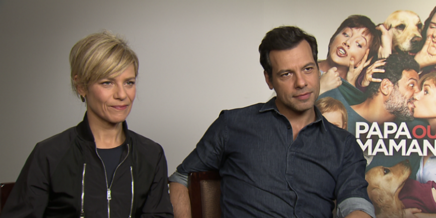 Laurent Lafitte et Marina Foïs en interview pour la sortie de