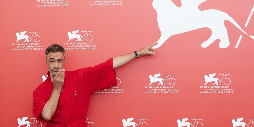 Taika Waititi lors du Festival de Venise, le 29 août 2018.