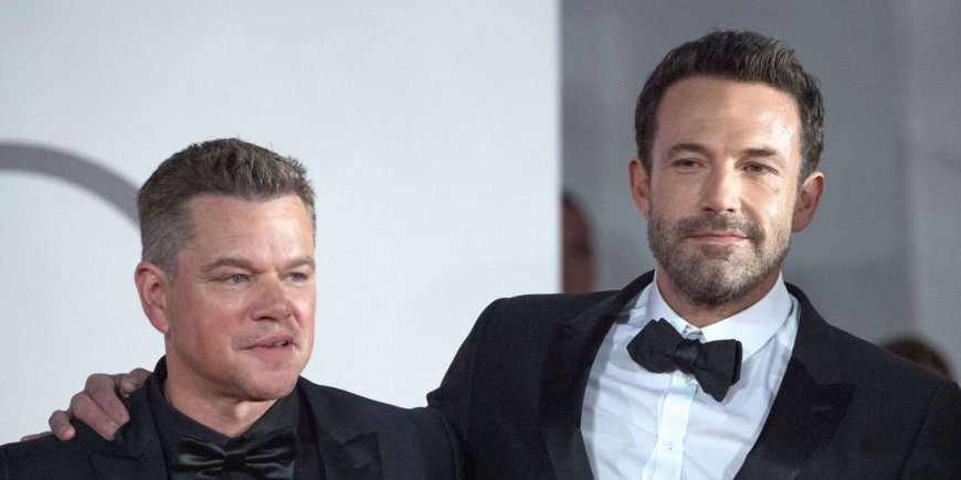 Matt Damon et Ben Affleck à l'avant-première du film