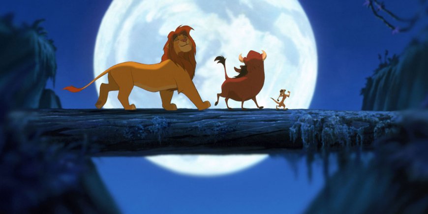 Simba, Pumba et Timon dans