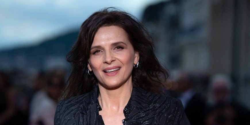 Juliette Binoche lors du Festival du Film de Cabourg, le 16 juin 2019.