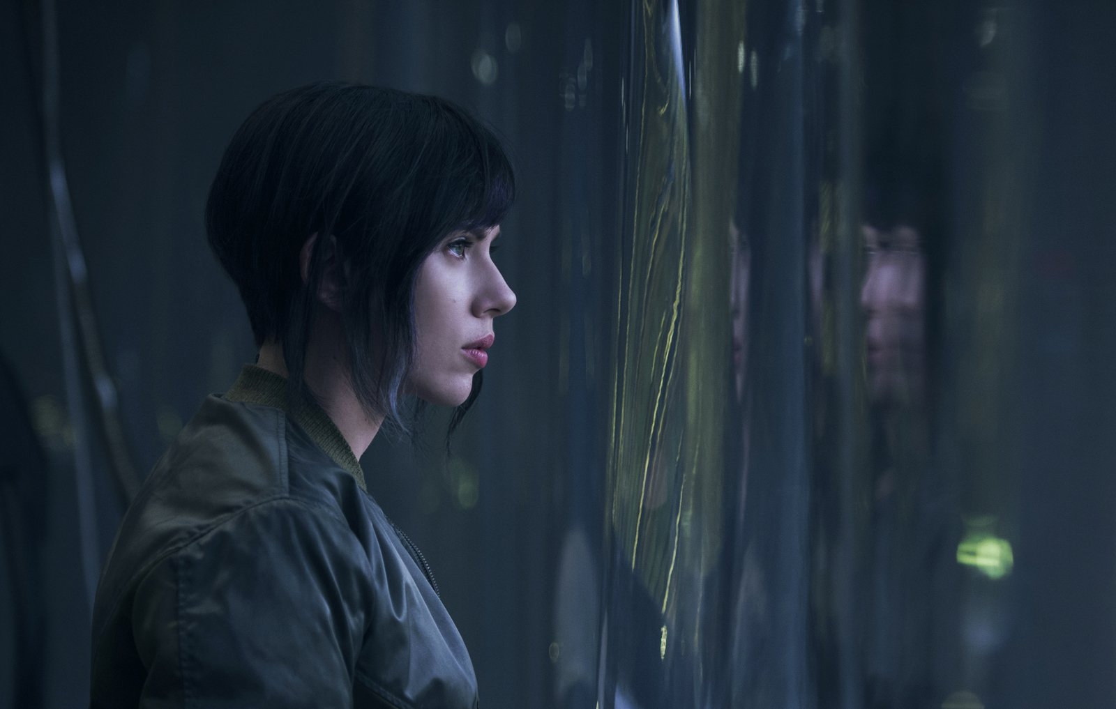 Scarlett Johansson dans Ghost in the Shell