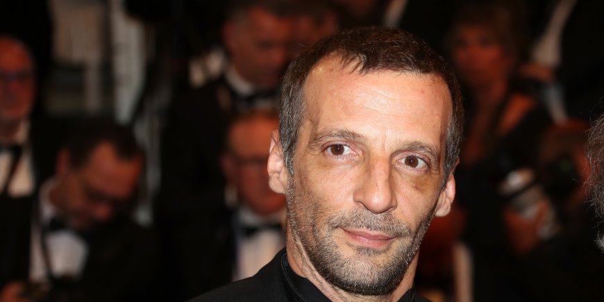 Mathieu Kassovitz lors de la montée des marches du film