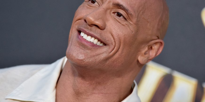 Dwayne Johnson lors de la première de