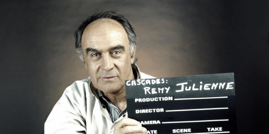 Portrait de Rémy Julienne, réalisé en 1992.