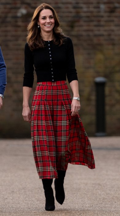 Kate Middleton en jupe longue Kate Middleton en jupe longue
