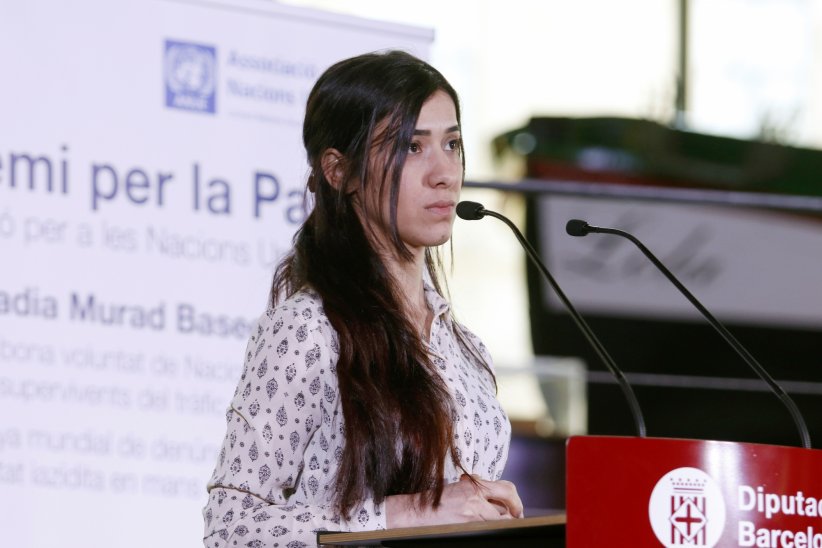 Nadia Murad reçoit le prix Nobel de la paix Nadia Murad reçoit le prix Nobel de la paix