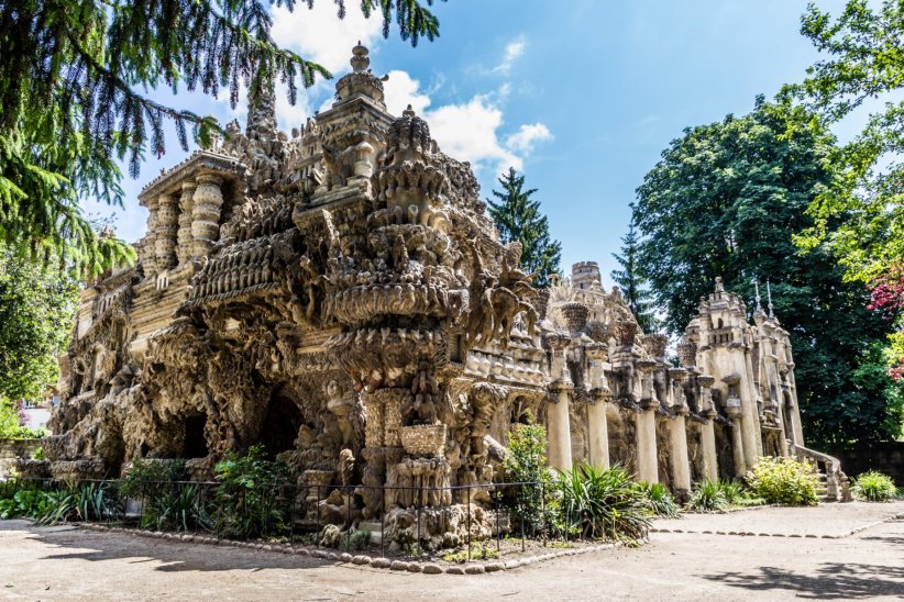 Le Palais Idéal du Facteur Cheval, en France Le Palais Idéal du Facteur Cheval, en France