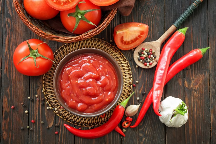 Remplacer le sucre par de l'édulcorant dans la sauce ketchup Remplacer le sucre par de l'édulcorant dans la sauce ketchup