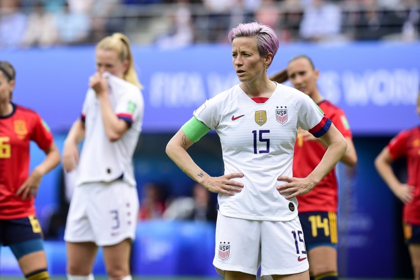 Megan Rapinoe défie Donald Trump Megan Rapinoe défie Donald Trump