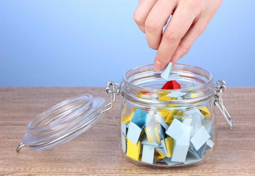 Créer un bocal à mots doux Créer un bocal à mots doux
