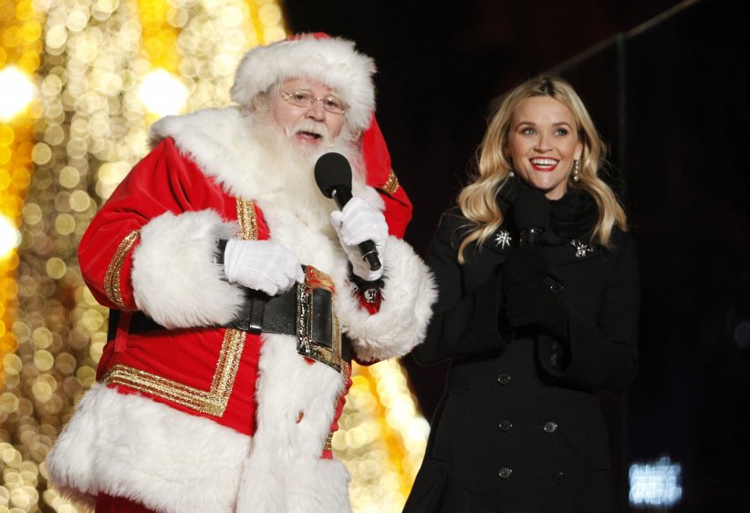 Reese Witherspoon, choriste du Père Noël Reese Witherspoon, choriste du Père Noël