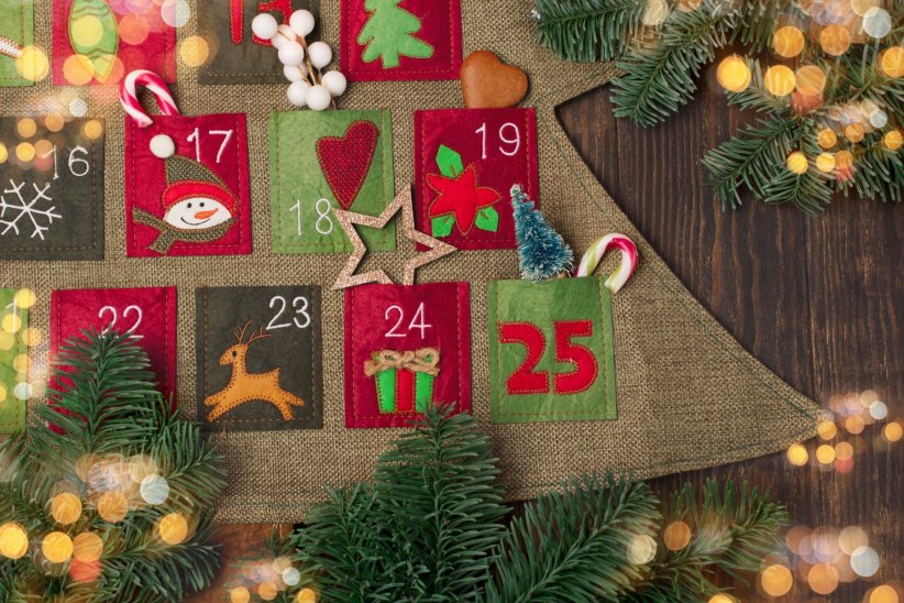 Un calendrier de l'Avent cousu par vos soins Un calendrier de l'Avent cousu par vos soins