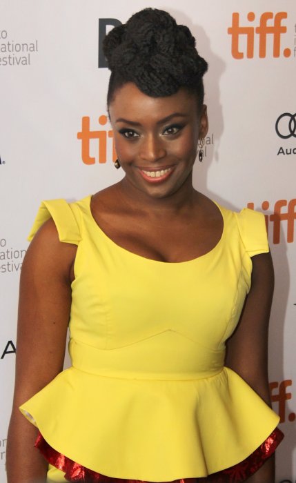 Chimamanda Ngozi Adichie au Festival du film de Toronto en 2013. Chimamanda Ngozi Adichie au Festival du film de Toronto en 2013.