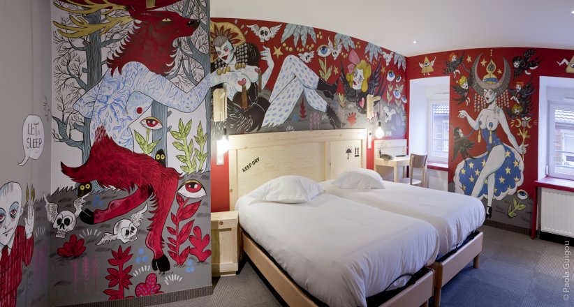 38 chambres, 38 artistes 38 chambres, 38 artistes