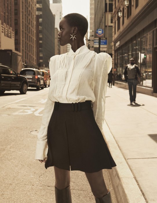 Un look simple et distingué Un look simple et distingué