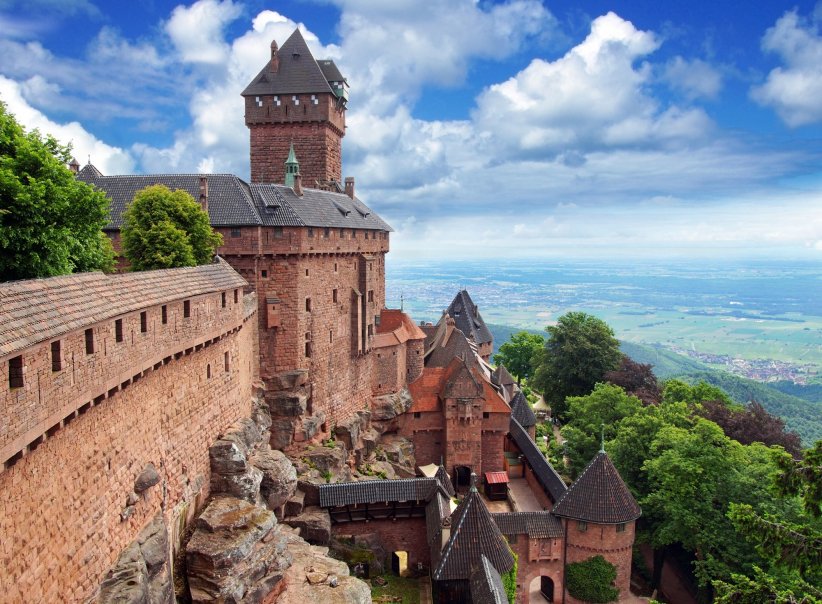 Le château du Haut-Koenigsbourg Le château du Haut-Koenigsbourg