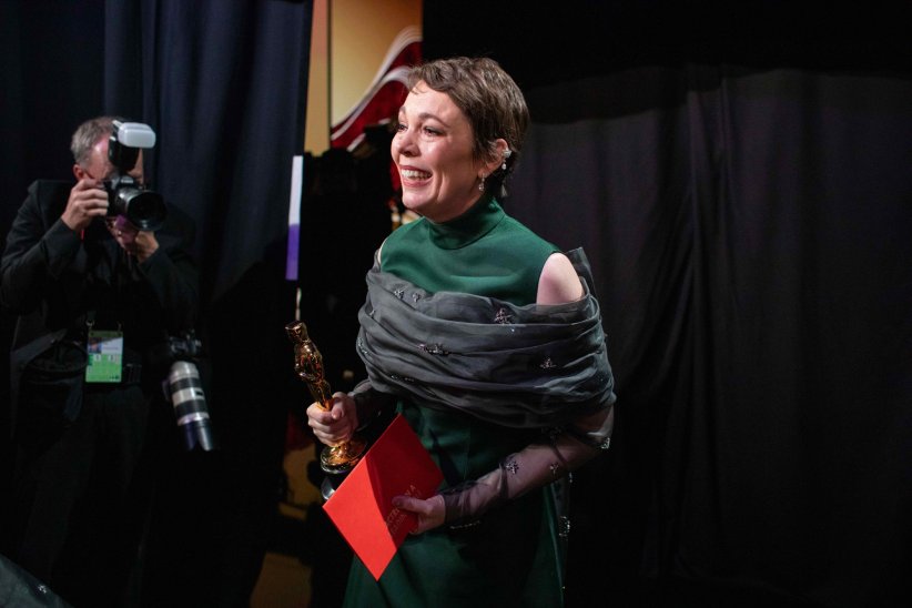 Olivia Colman reçoit l'Oscar de la meilleure actrice Olivia Colman reçoit l'Oscar de la meilleure actrice