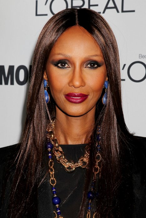Iman, la veuve de David Bowie Iman, la veuve de David Bowie