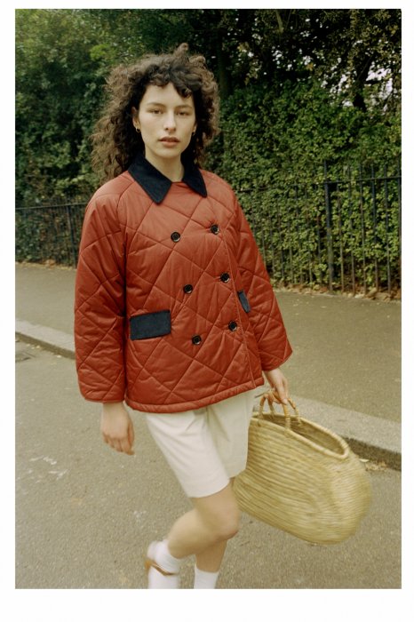 Une veste matelassée pour la belle saison Une veste matelassée pour la belle saison