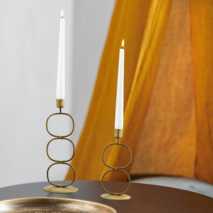 Des bougeoirs pour une lumière douce Des bougeoirs pour une lumière douce