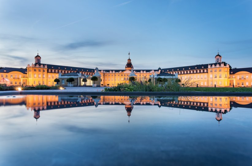 Le château de Karlsruhe : le plus Versaillais Le château de Karlsruhe : le plus Versaillais