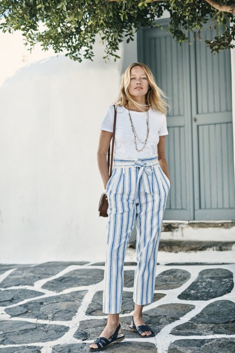 Pour nager en marchant : un pantalon fluide Pour nager en marchant : un pantalon fluide