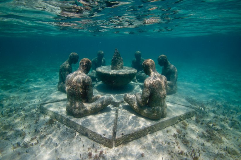 Le Musée sous-marin de Cancún (Mexique) Le Musée sous-marin de Cancún (Mexique)