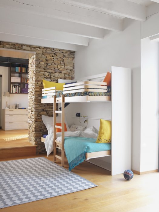 Un lit escamotable Un lit escamotable