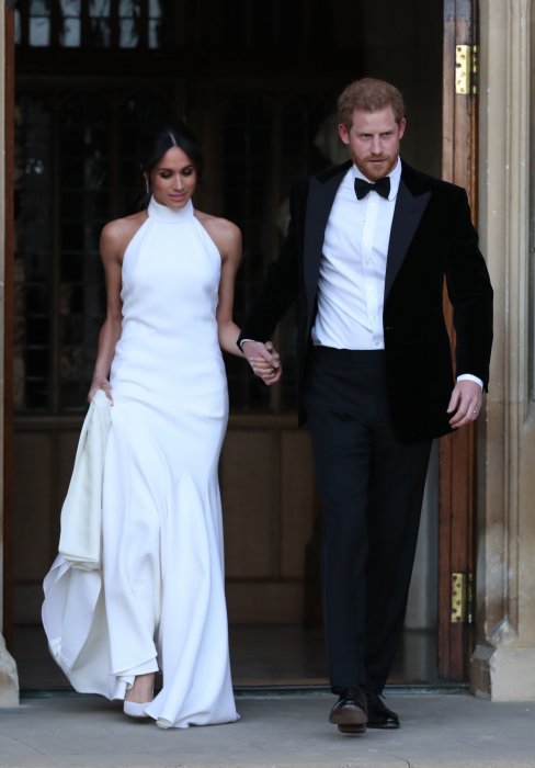 Meghan Markle pour sa soirée de mariage Meghan Markle pour sa soirée de mariage