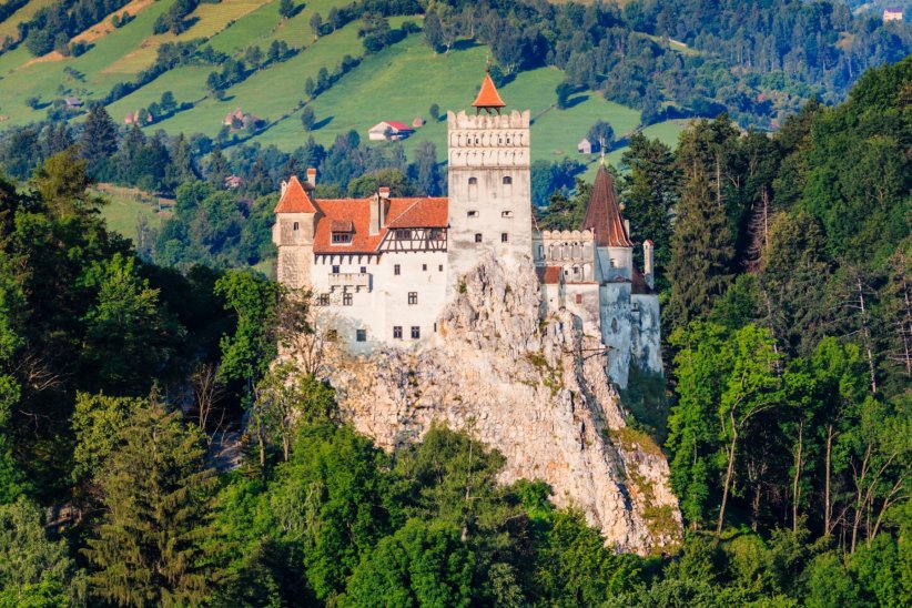 Le château de Bran, Roumanie Le château de Bran, Roumanie