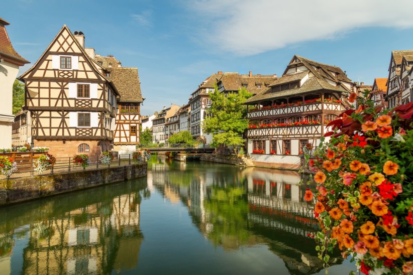 Le quartier de la Petite France à Strasbourg Le quartier de la Petite France à Strasbourg