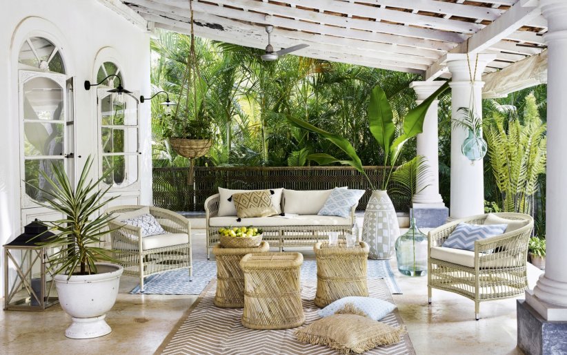 Du mobilier en matière tressée Du mobilier en matière tressée