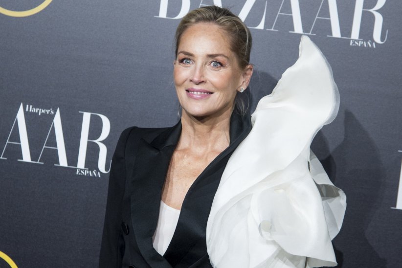 Sharon Stone aux côtés de Joe Biden Sharon Stone aux côtés de Joe Biden