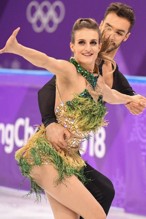 Gabriella Papadakis, médaille d'argent Gabriella Papadakis, médaille d'argent