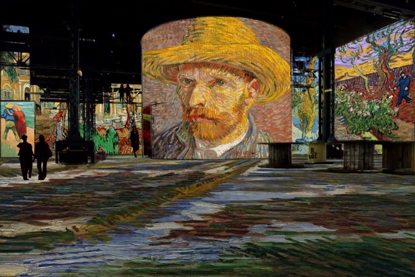 Van Gogh, un spectacle de lumières à Paris Van Gogh, un spectacle de lumières à Paris