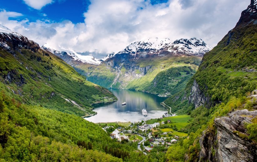 Le fjord de Geiranger, classé à l'Unesco Le fjord de Geiranger, classé à l'Unesco
