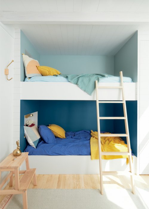 Du bleu pour structurer les espaces Du bleu pour structurer les espaces