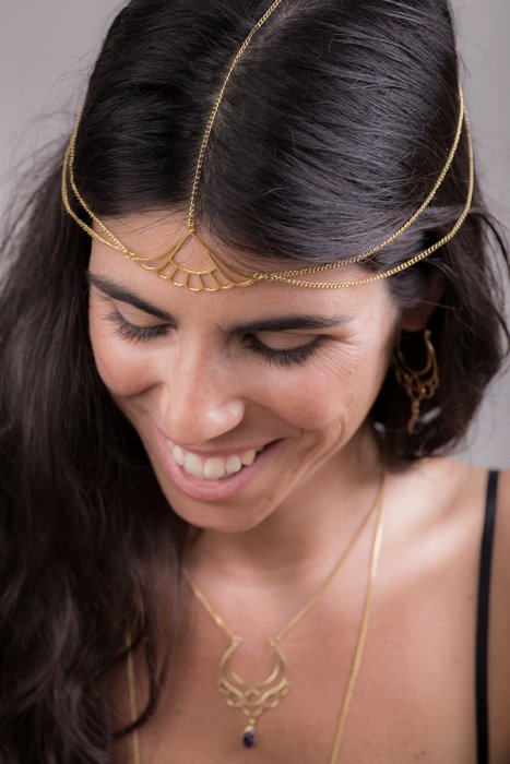 Une coiffure inspirée de Bollywood Une coiffure inspirée de Bollywood